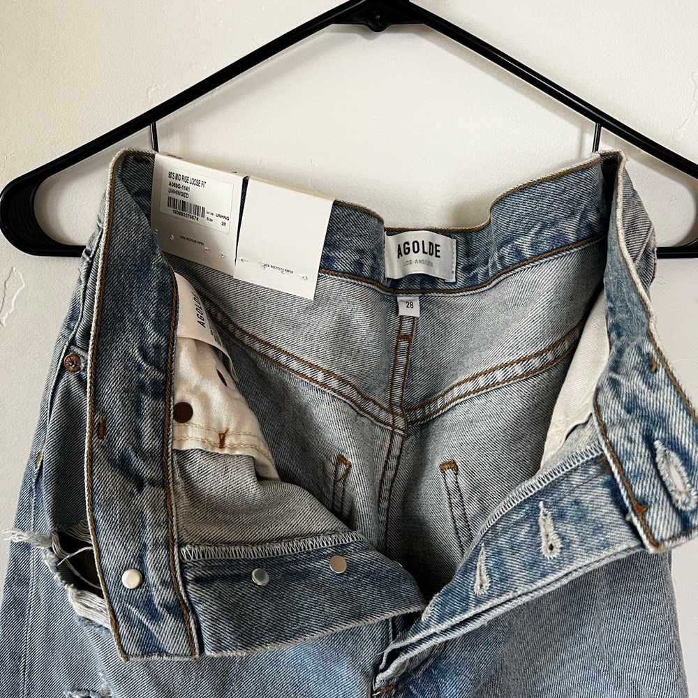 AGOLDE 90s mid rise loose fit jeans
